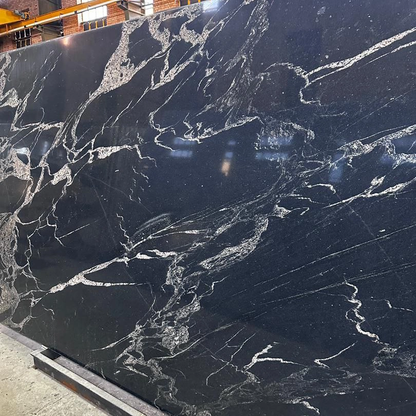 Cosmic black imported granite building stone